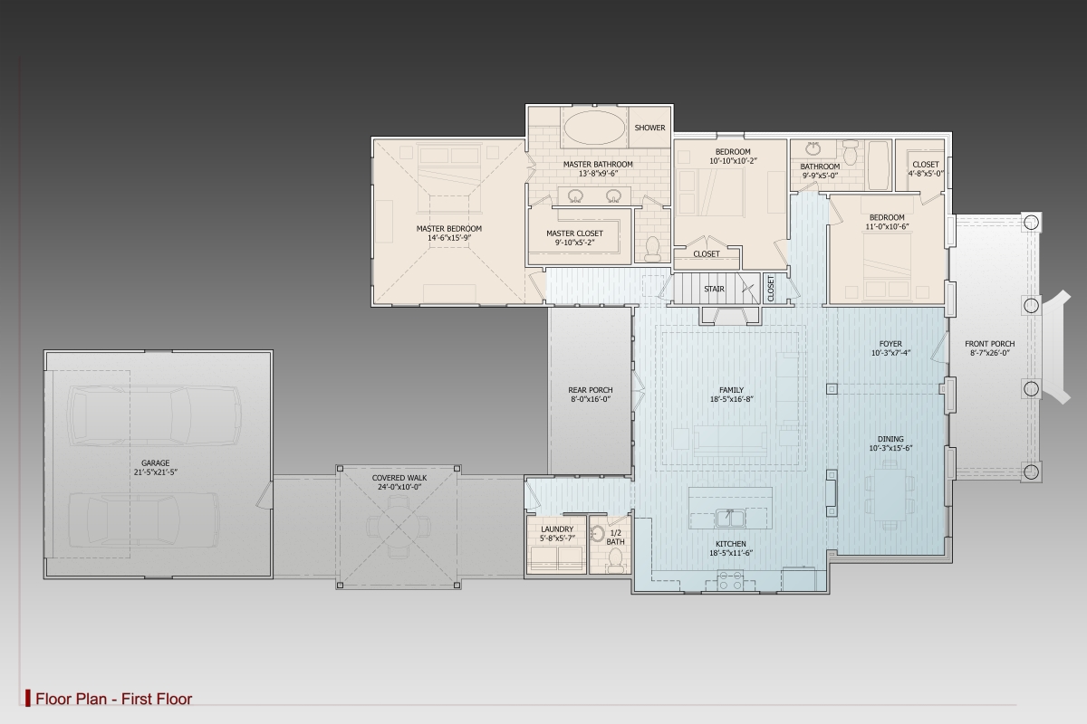 1st Floor Plan